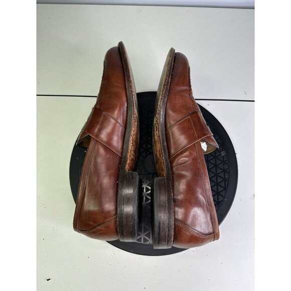 FootJoy Vintage Classics Men\'s Dress Shoes Brown Leather Loafers Size 11.5 D main image 10